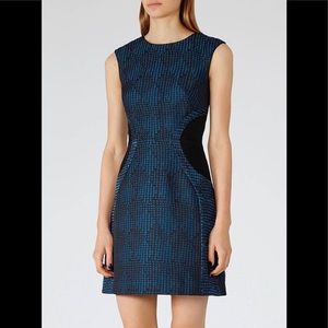 NWT Reiss Kori Novelty Flared Dress